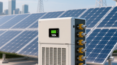How to Choose a 100kW Inverter in 2026?