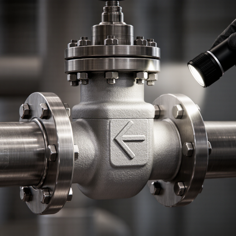 How to Read the Flow Direction Arrow on a Valve Body?