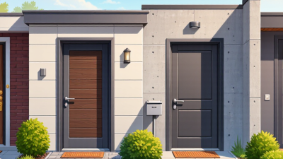 What Are the Top Types of Residential Entry Doors?