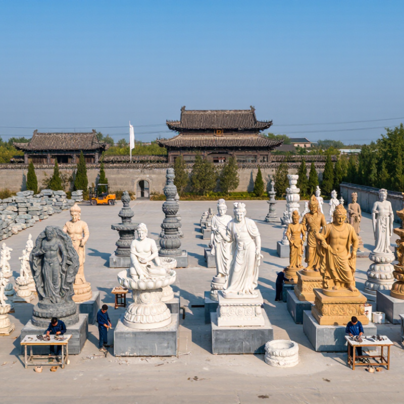 Where to Buy the Best Stone Garden Sculptures in China?