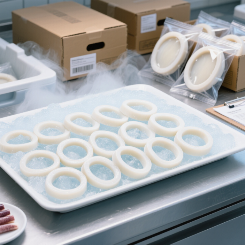 China Top Kami Frozen Squid Ring Supplier for Global Buyers