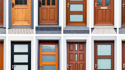 China Top 10 Wood Front Doors With Glass Manufacturers
