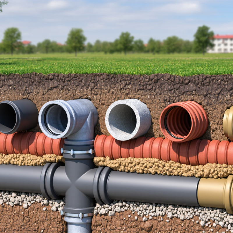 2026 Top Sewer Drain Pipe Types for Global Buyers