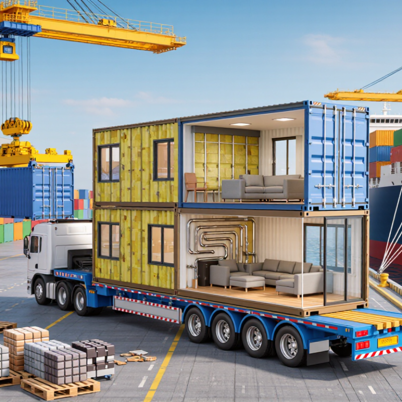 How to Transport a Container House Worldwide?