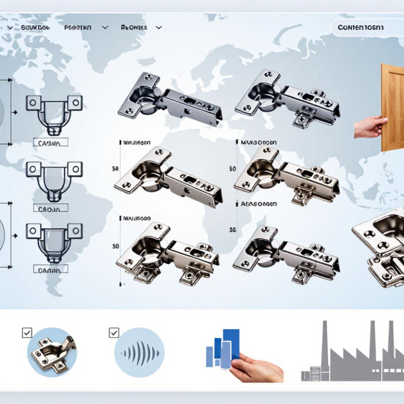 How to Choose the Right Cabinet Hinge for Global Sourcing?