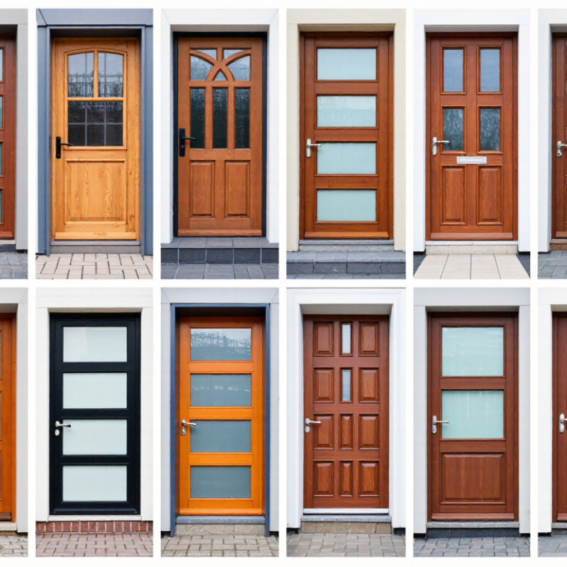 China Top 10 Wood Front Doors With Glass Manufacturers