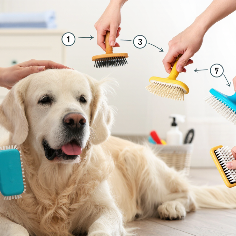 Top 10 Como usar uma escova lisa em cães de pelo longo?