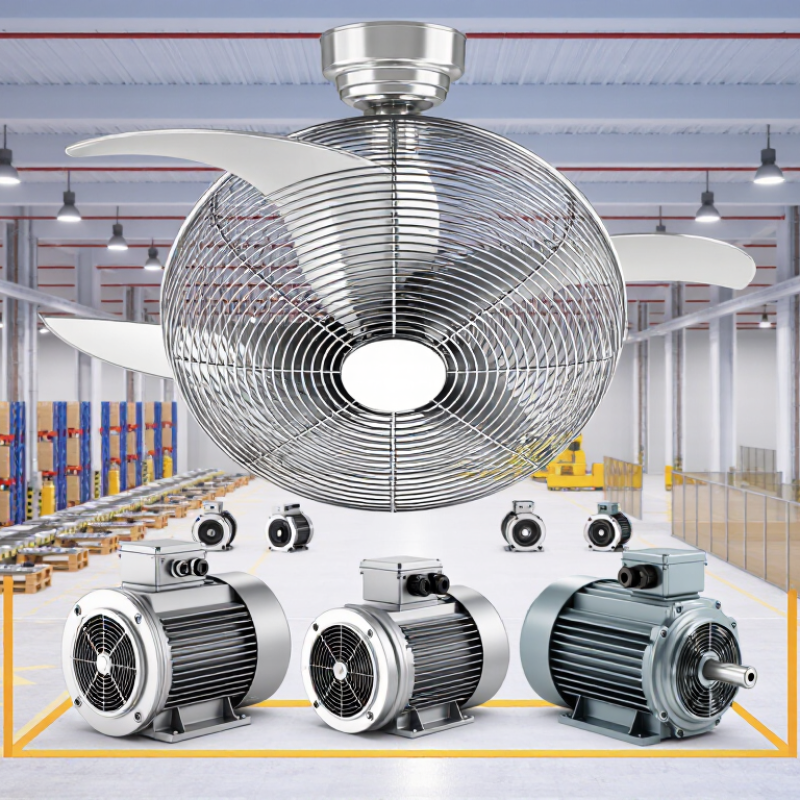 China Best HVLS Motors for Industrial Fans?