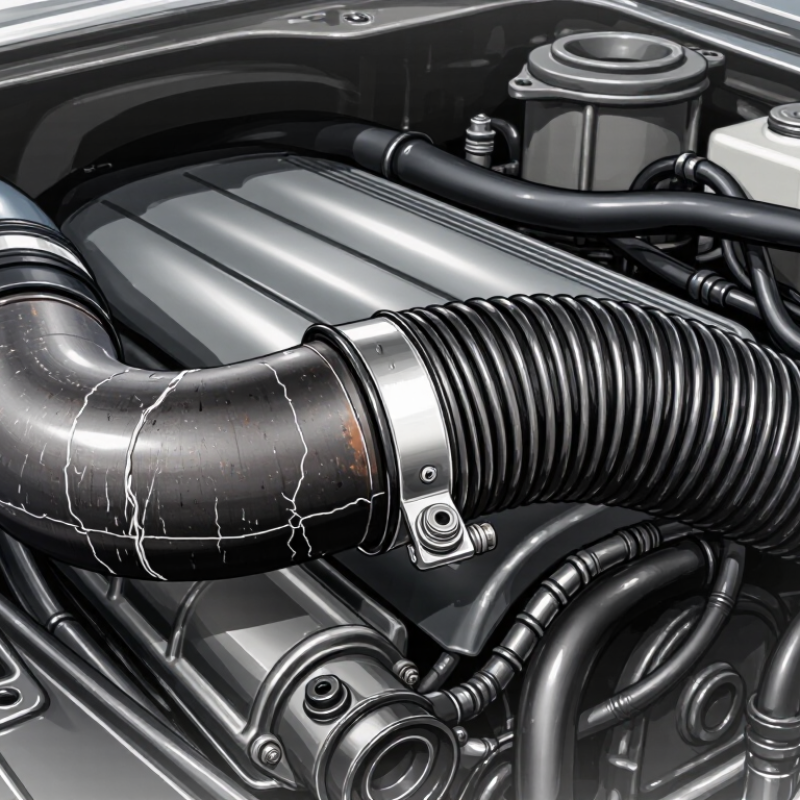 Why Do Air Intake Hoses Crack and How to Replace Them?