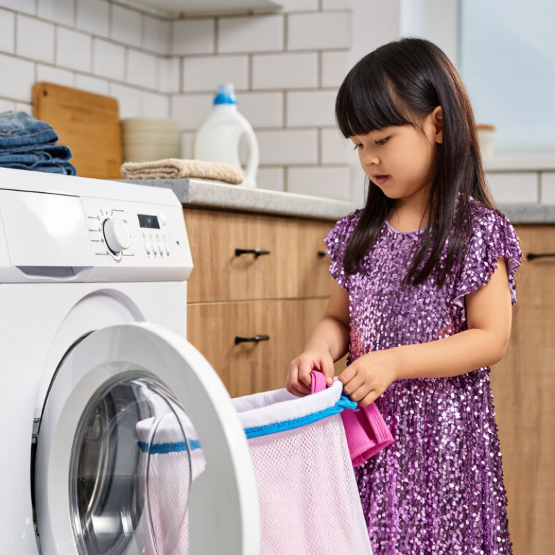How to Wash a Girls Sequin Dress in a Washing Machine?