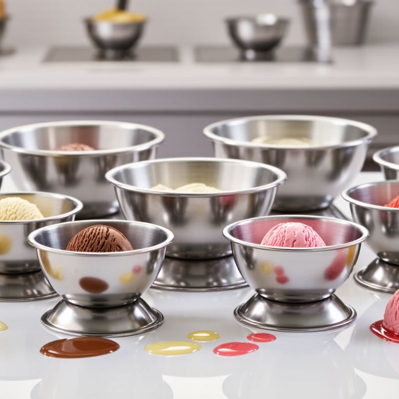 2026 Top Stainless Steel Ice Cream Bowls for Wholesale