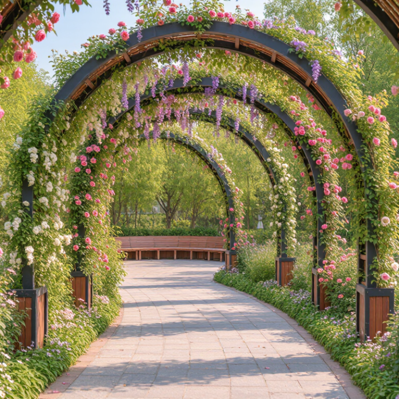 Why Choose an Arch Trellis for Your Garden?