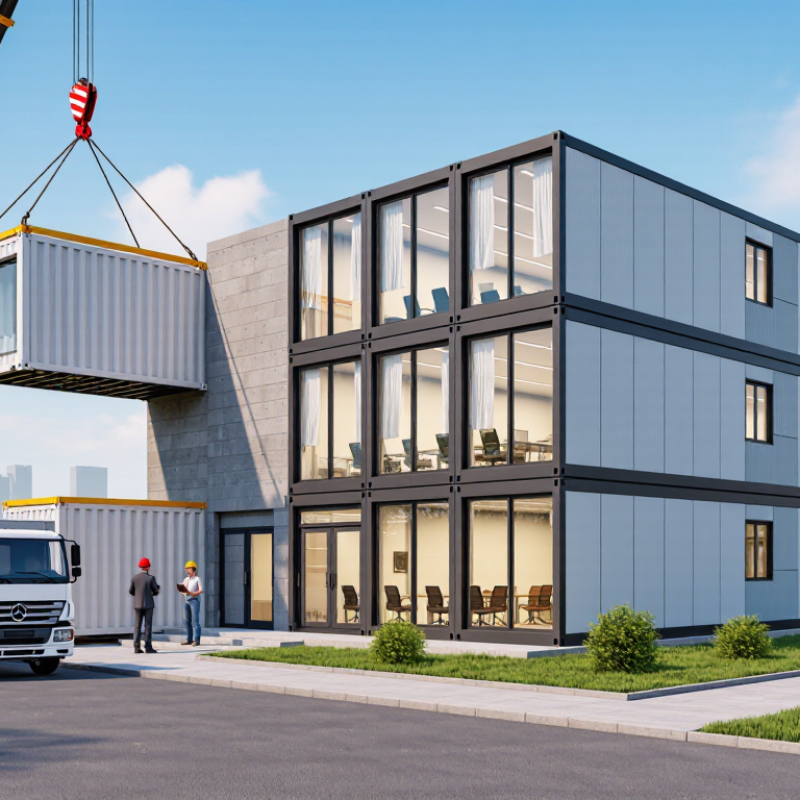 Why Choose a Prefabricated Office Building?