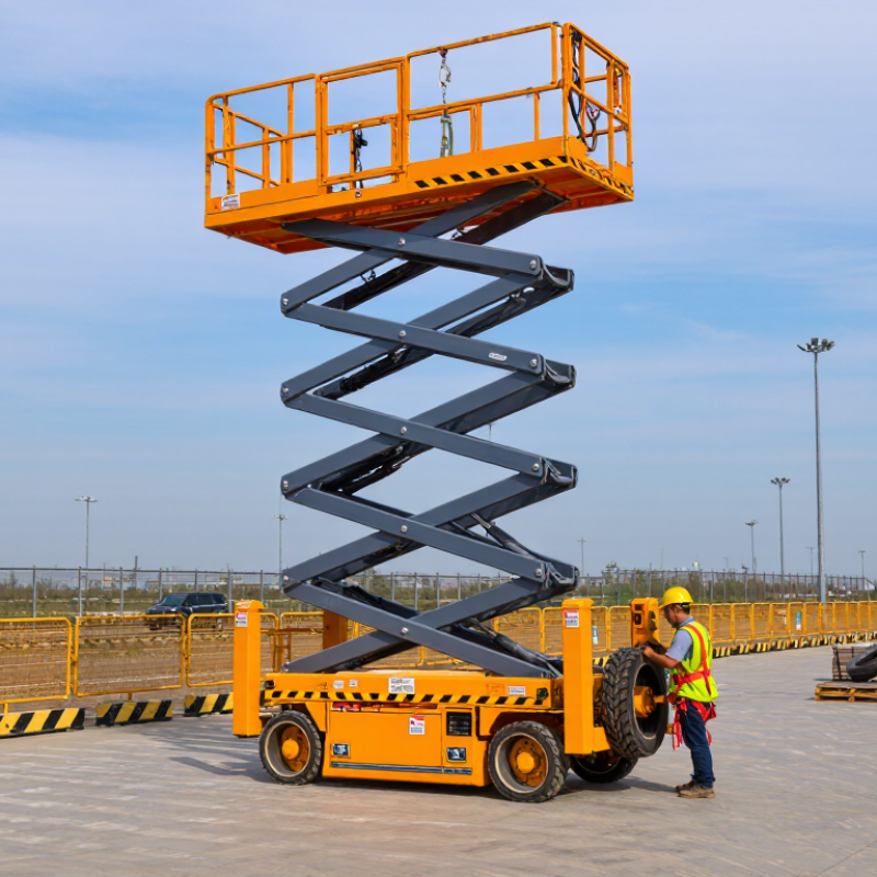How to Safely Operate a China Top Articulating Boom Lift?