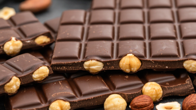 China Top Dark Chocolate Hazelnut Bars Manufacturer