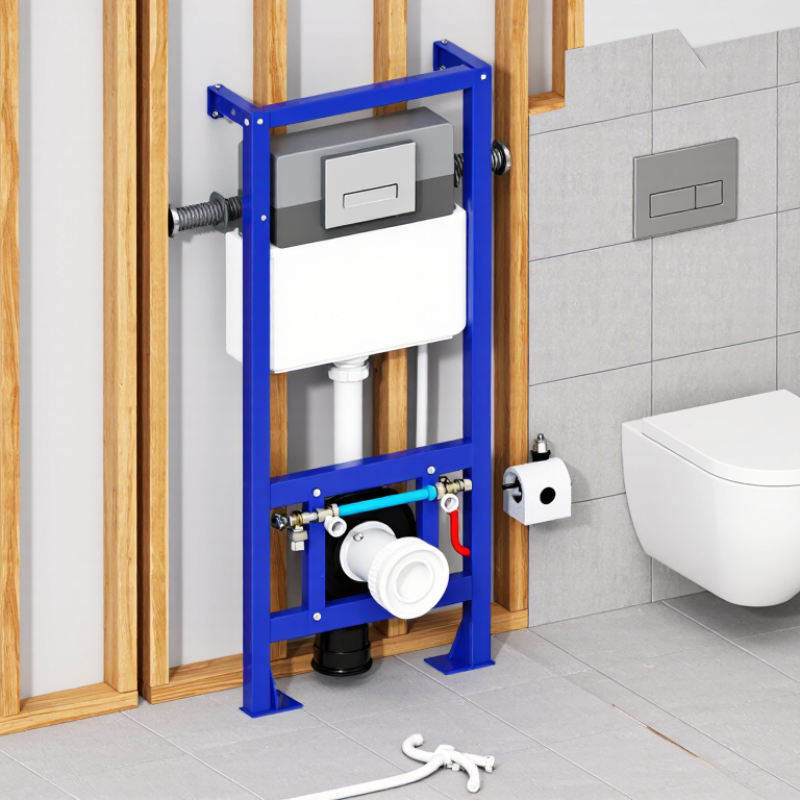 How to Install a Wall Mounted Toilet Bowl?