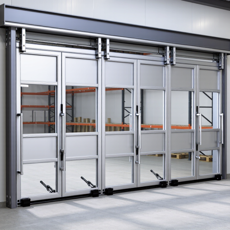 What Is an Aluminum Hanging Door?