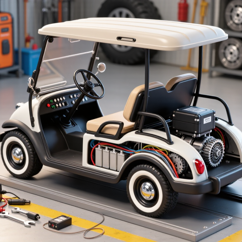 What Is a Vintage Electric Golf Cart and How Does It Work?