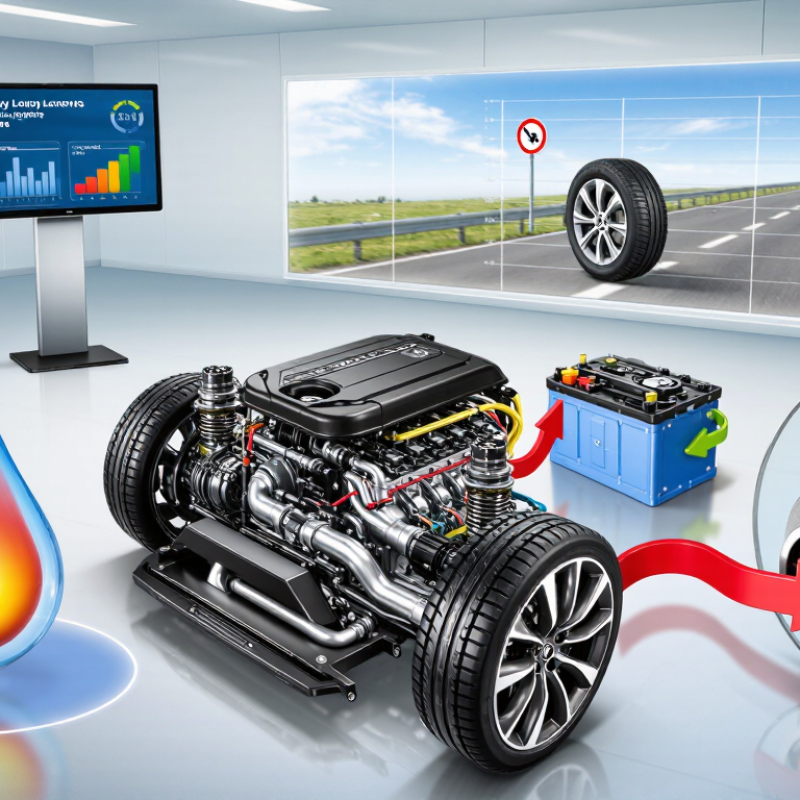 Como a tecnologia do motor melhora a economia de combustível?