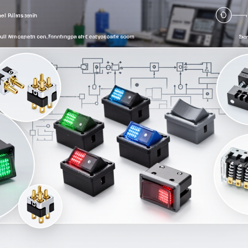 Top LED Rocker Switch Suppliers for Global Buyers