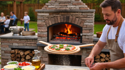 Why Is Cooking Pizza in an Outdoor Fireplace So Popular