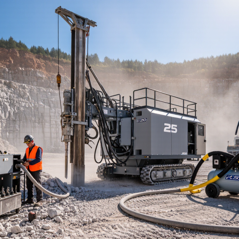 Why Choose an S250 Air Compressor Rock Drill?