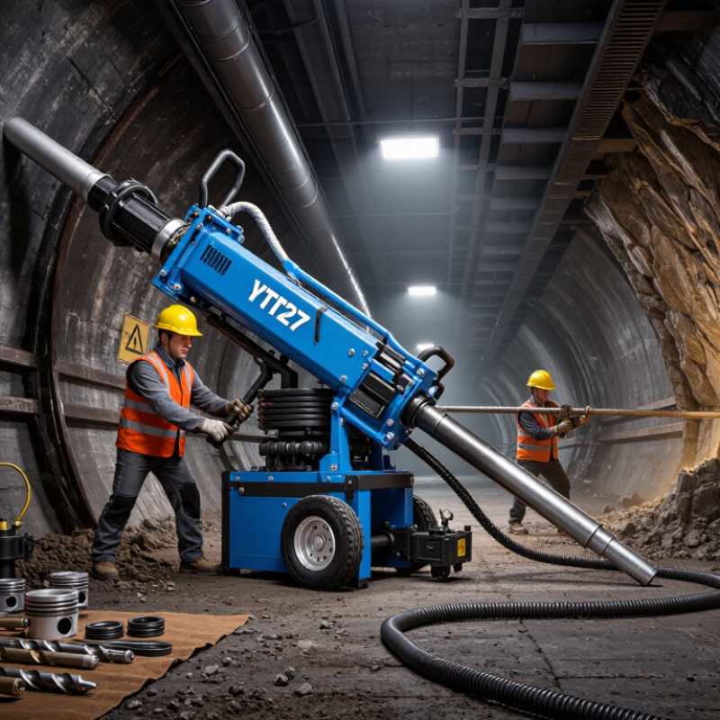 How to Choose a YT27 Air Leg Rock Drill for Mining?