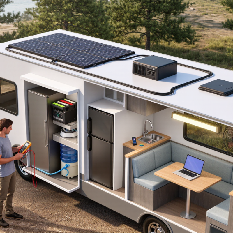 How to Choose a Solar Power System for RV?