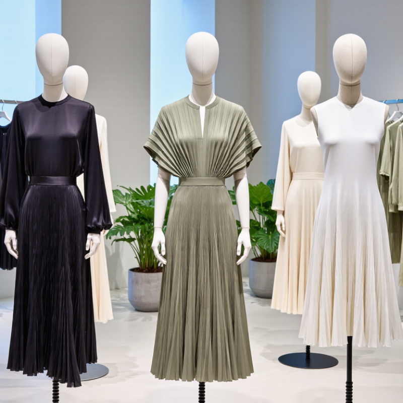 Top Pleated Dress Trends for Global Buyers