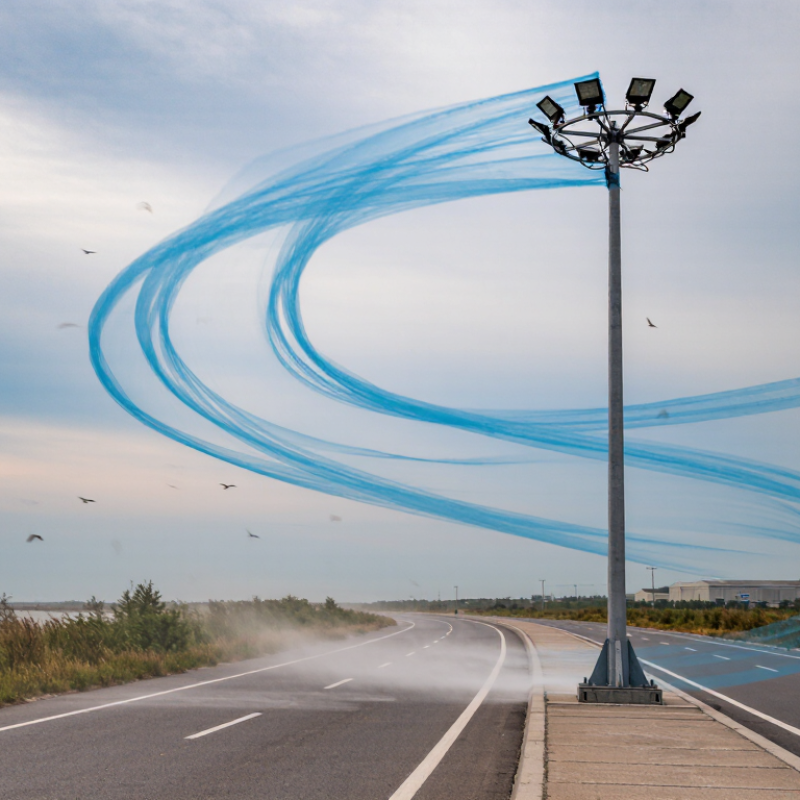 7 Tips How Wind Resistance Affects High Mast Street Light Poles?