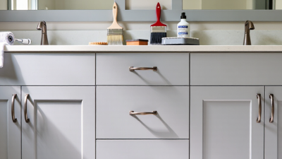How to Paint Bathroom Cabinets