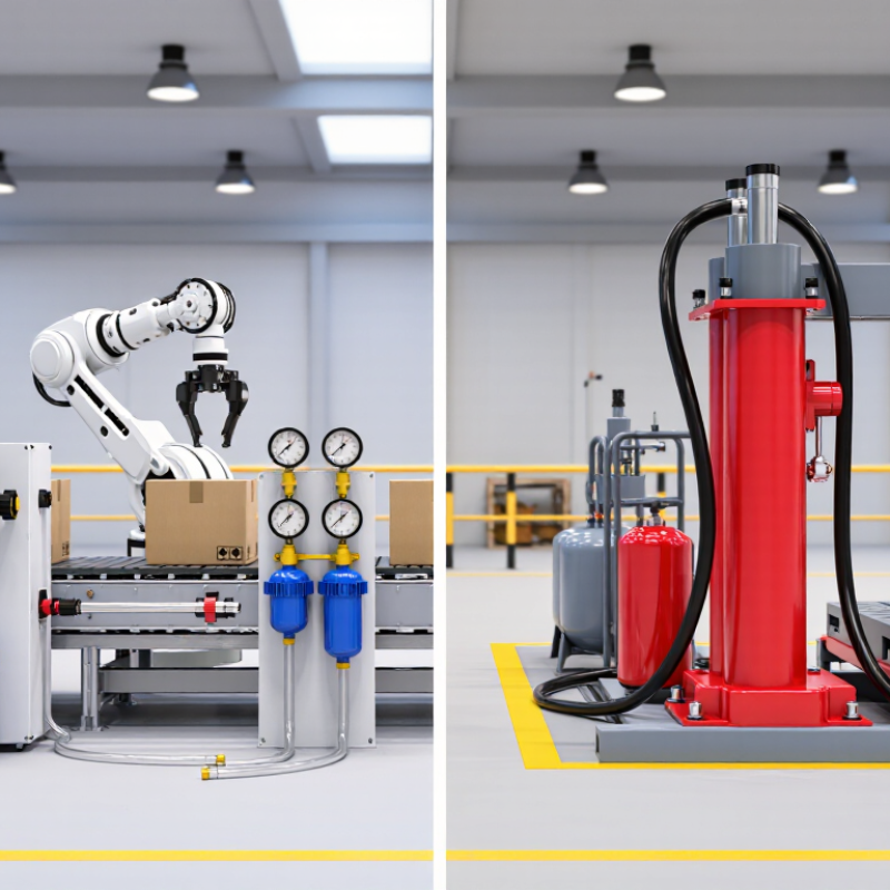 Why Choose Pneumatic and Hydraulic Systems?