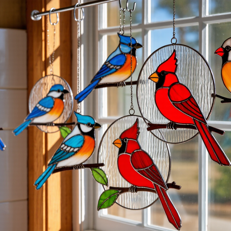 How to Choose Bird Stained Glass Suncatchers?
