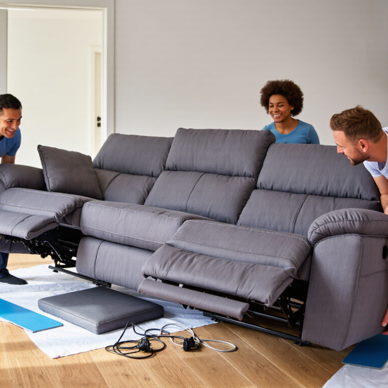 How to Lift a Heavy Functional Sectional Couch?