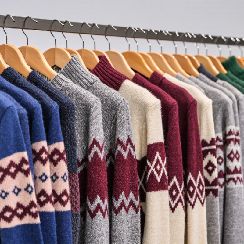 Why Choose a Patterned Knit Sweater for Wholesale?