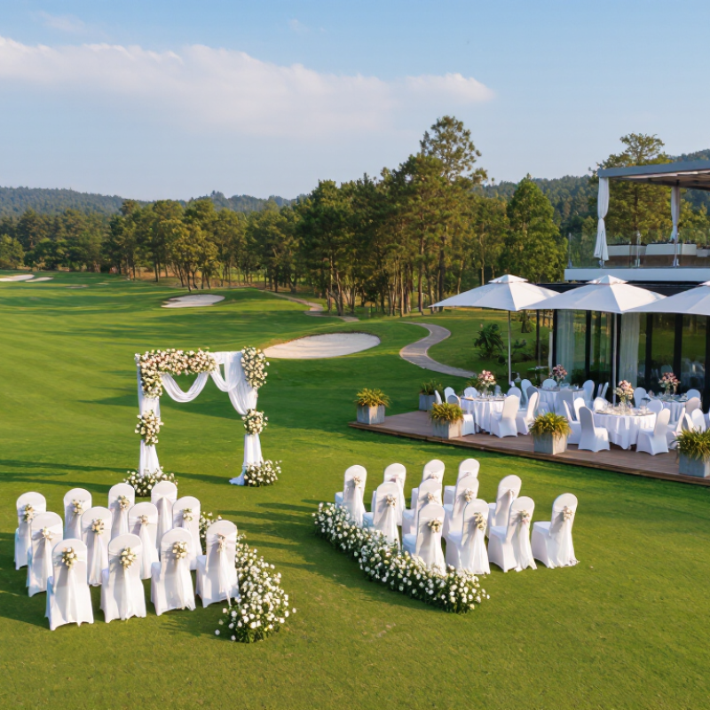 China Best Golf Club Wedding Venues for Global Buyers