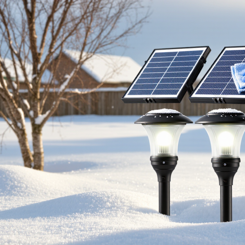 How to Keep Solar Lights Working in Winter?