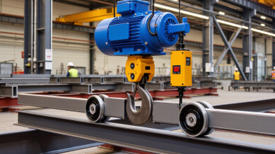 How to Choose an Electric Trolley Hoist for Your Needs?