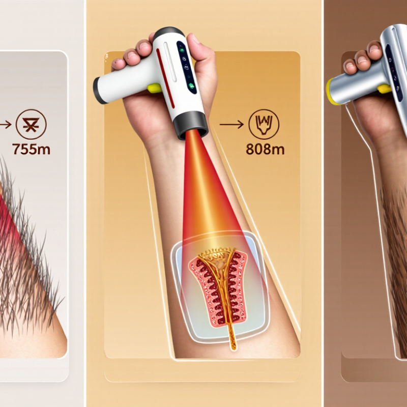 What Is Best 755nm Vs 808nm Vs 1064nm Laser Hair Removal?