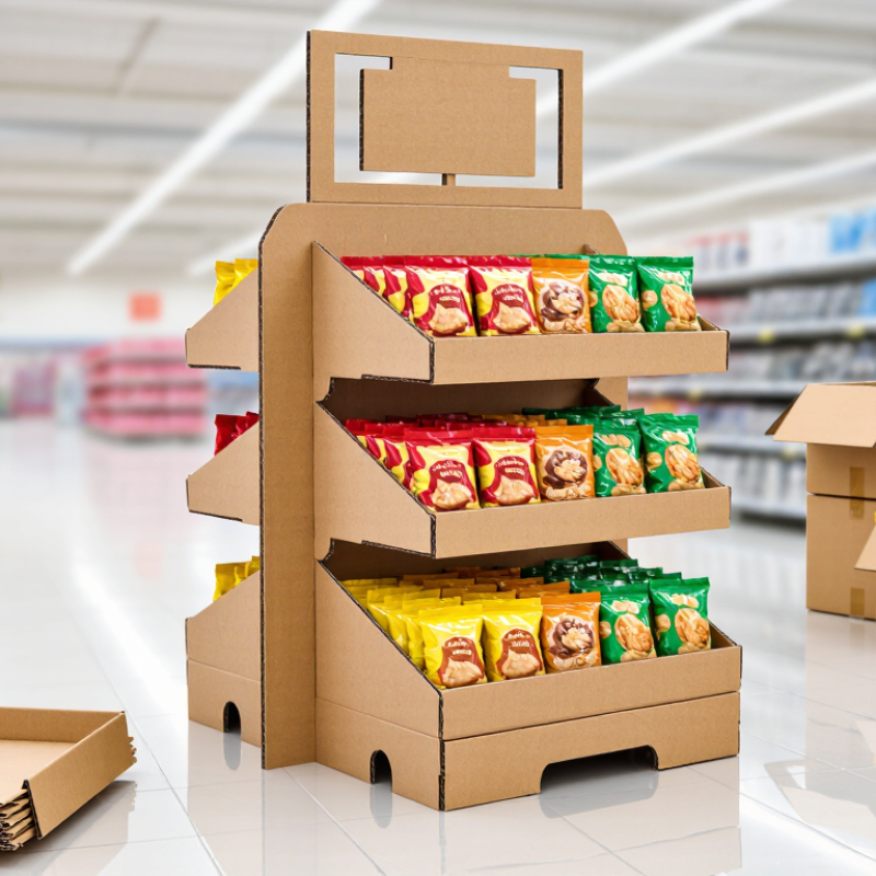 What Is a Cardboard Snack Display Rack and Why Use It?