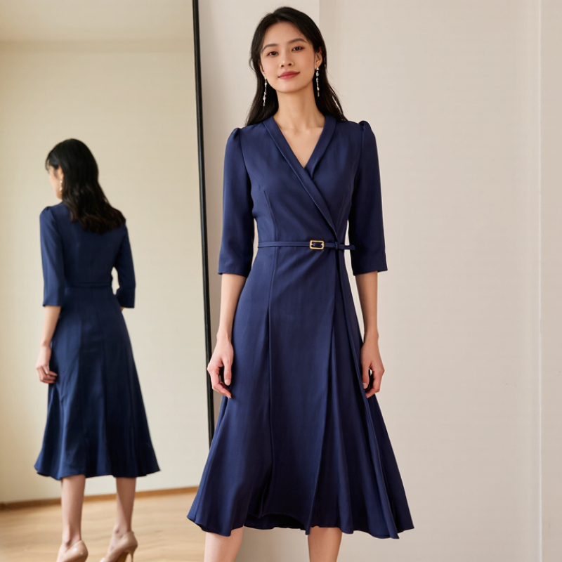 Qual tipo de vestido disfarçado melhor a barriga em 2026?