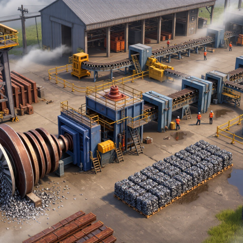 Top Scrap Steel Processing Equipment for Global Buyers