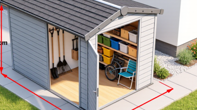 How to Build a Narrow Shed for Maximum Storage?