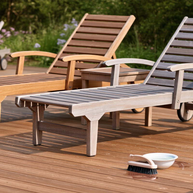 How to Maintain Teak Wood Outdoor Loungers?