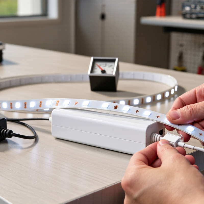 How to Plug In LED Light Strip Correctly?