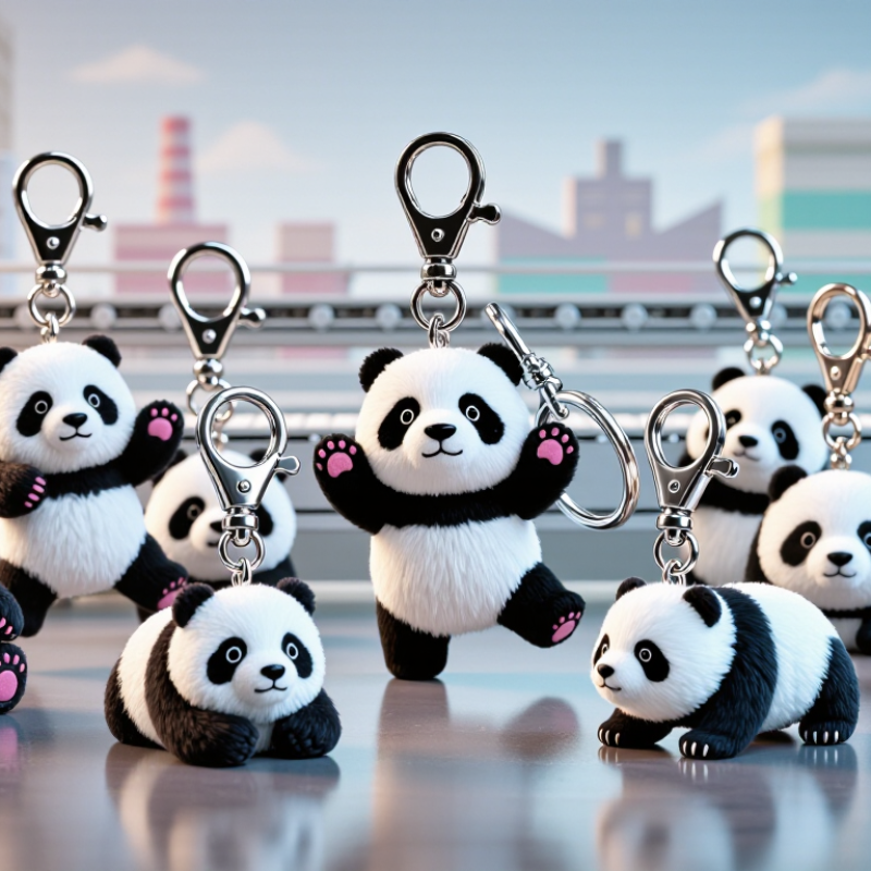 China Top Panda Keychain Manufacturer Wholesale Supplier