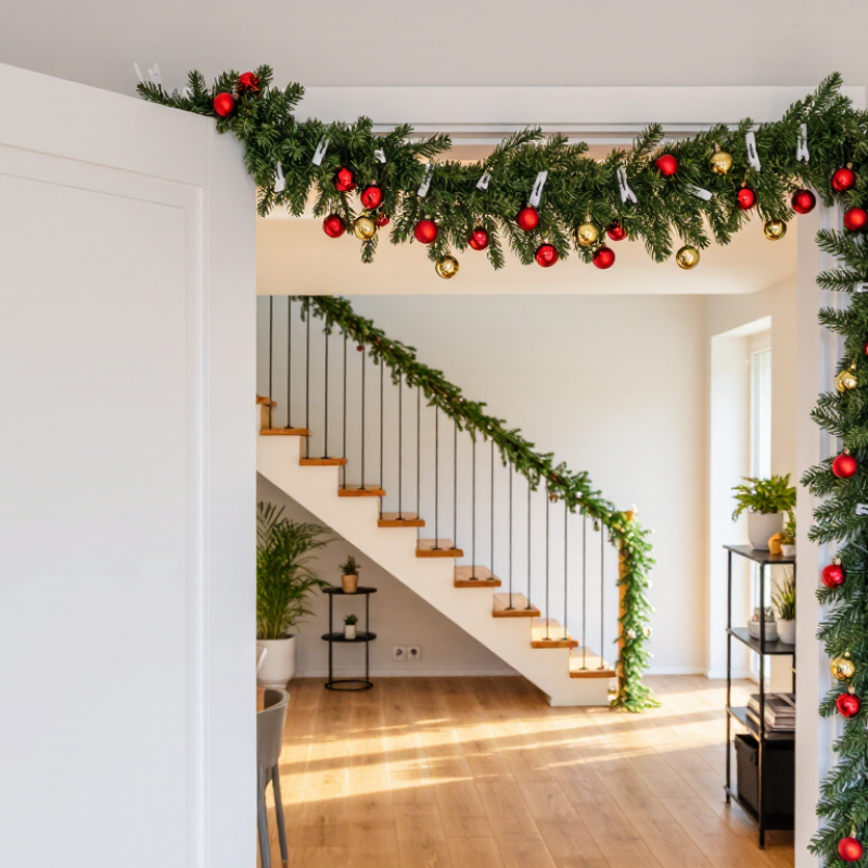 How to Hang Garlands Without Nails or Screws?