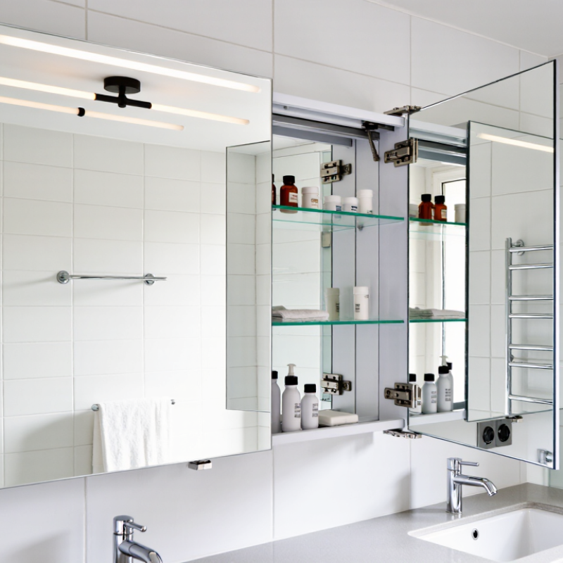 How to Choose a Recessed Mirrored Medicine Cabinet