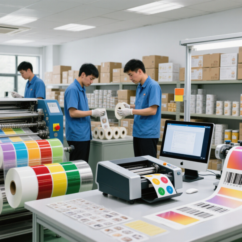 China Top Printed Label Stickers Manufacturer Supplier