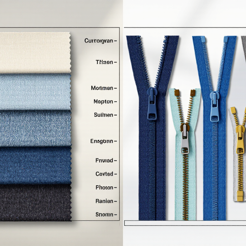 China Top Zippers How to Match Color With Fabric Perfectly?